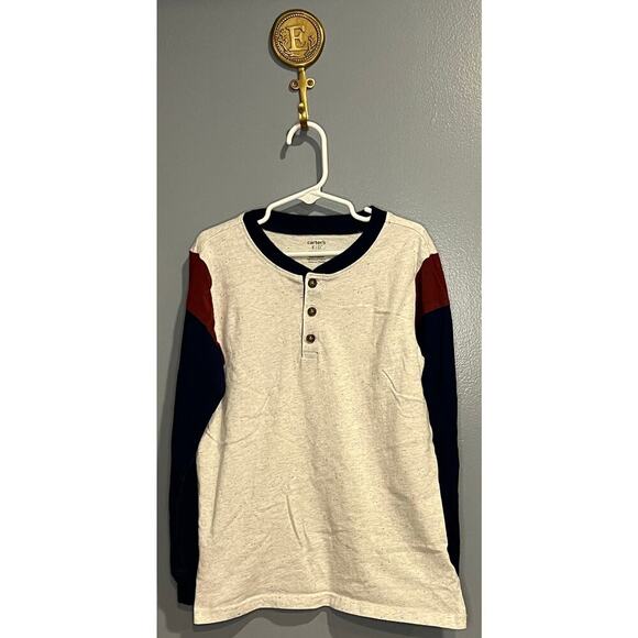 Carter's Henley Shirt - Boy's Size 10 - Picture 2 of 4